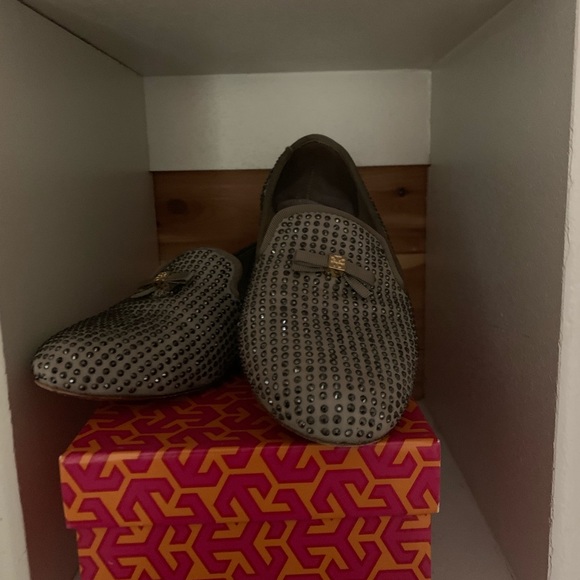 Authentic Tory Burch Chandra Sparkle Flat - Picture 2 of 4